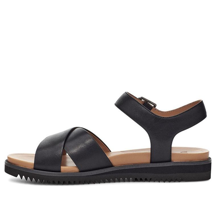 (WMNS) UGG Zoie Sandal Sandals Black Brown