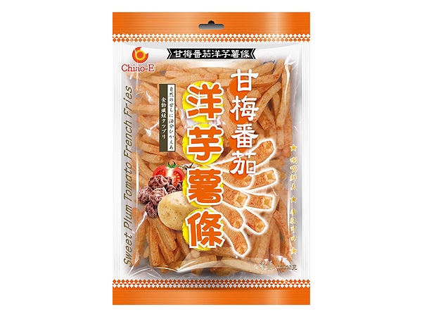 Chiao-E 巧益~洋芋薯條(甘梅番茄)160g【D139803】，還有更多的日韓美妝、海外保養品、零食都在小三美日，現在購買立即出貨給您。