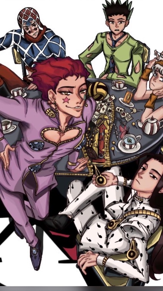 ジョジョ&ハンター×ハンター‼️ 絵チャあり❣️❣️激緩々也🤩😍