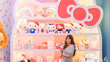 三麗鷗門市萌翻人心 KITTY夜燈閃爆信義區