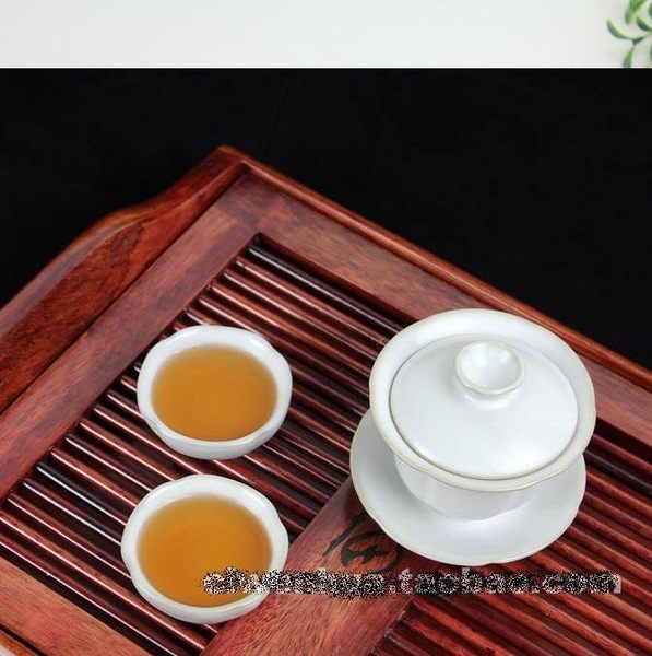 《葵花蓋碗》三才手工開片禪翼紋 粉青天青月白 媲美東道