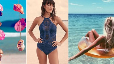 「針織」材質也可以當作泳衣？出乎你意料中的性感，實用機能性晚點再說吧XD
