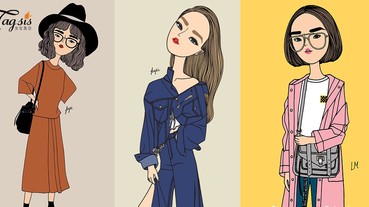 泰國的時尚風格~走得好前哦！泰籍插畫家給夏日穿搭靈感~超火辣的！