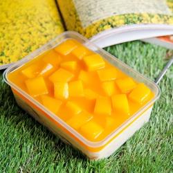 ◎＊季節限定|◎＊新鮮芒果遇上芋泥的盛夏魅力|◎商品名稱:[振頤軒]香芋芒果珠寶盒2盒品牌:振頤軒類別:布丁/奶酪/果凍口味:水果,芋頭保存方式:冷藏4~7℃保存期限:冷藏保存4天，消費者收到後可食用