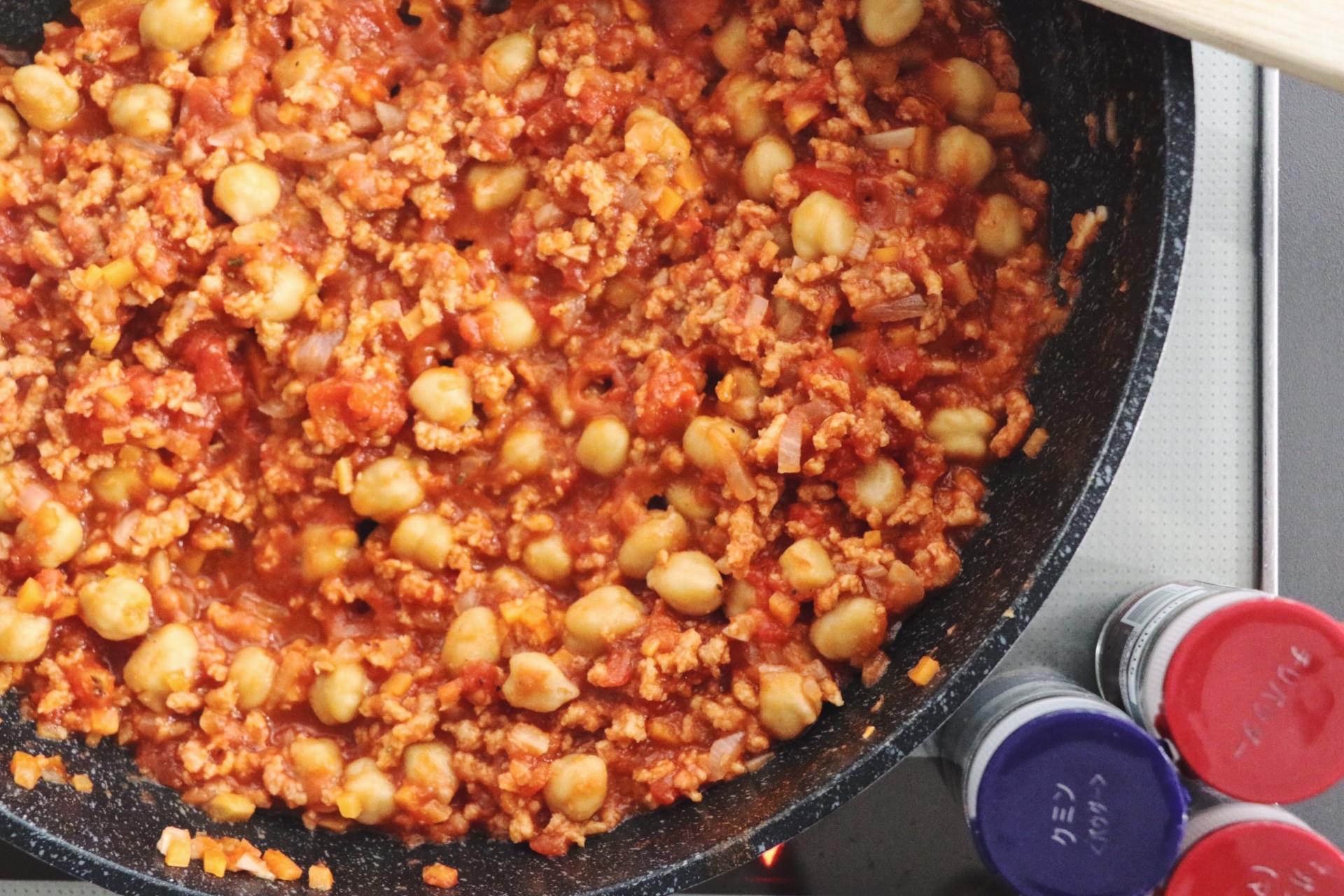 ひよこ豆のチリコンカン スパイシータコスでホットな恋を Charmmy