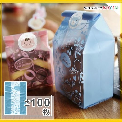 【款式】熊熊【數量】100±2枚【材質】環保OPP材質【尺寸】長22.8cm x 寬8.8cm x 側寬5.5cm【注意】袋子由人工數，難免有錯誤，每100個有±2的誤差，對數量要求精確的買家請斟酌購