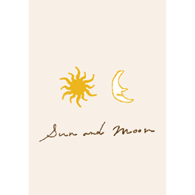 太陽と月の着せかえ -シンプルベージュ