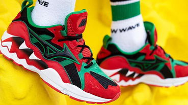 新聞分享 / 美國國旗是紅綠黑三色？ La MJC x Mizuno Wave Rider 1 設計概念公開