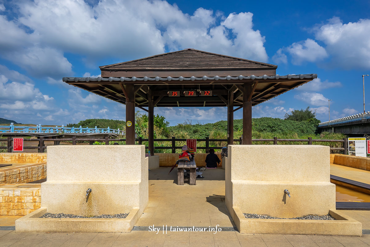 【磺港溫泉公共浴室.泡腳池】公車.開放時間.磺港漁港