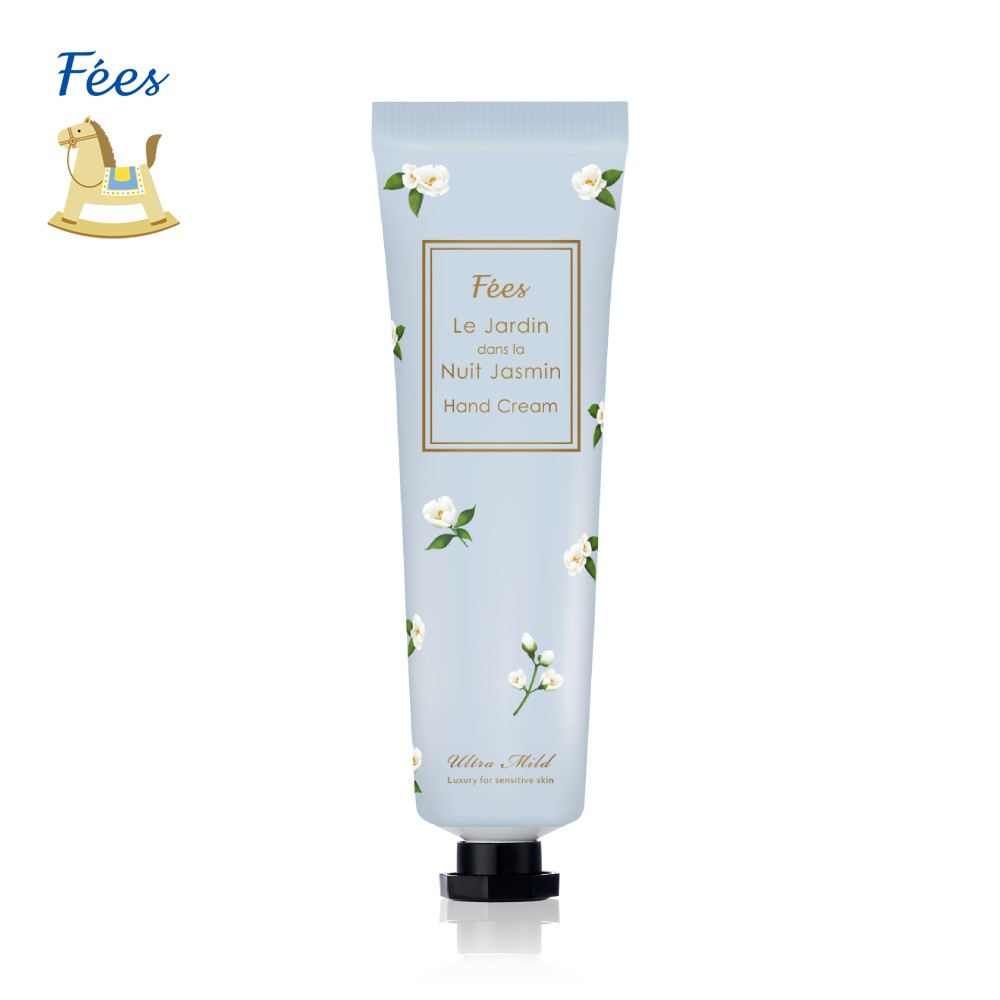 【Fees法緻】有機潤手霜 ( 玫瑰嫩白 茉莉夜花園 ) 30ml