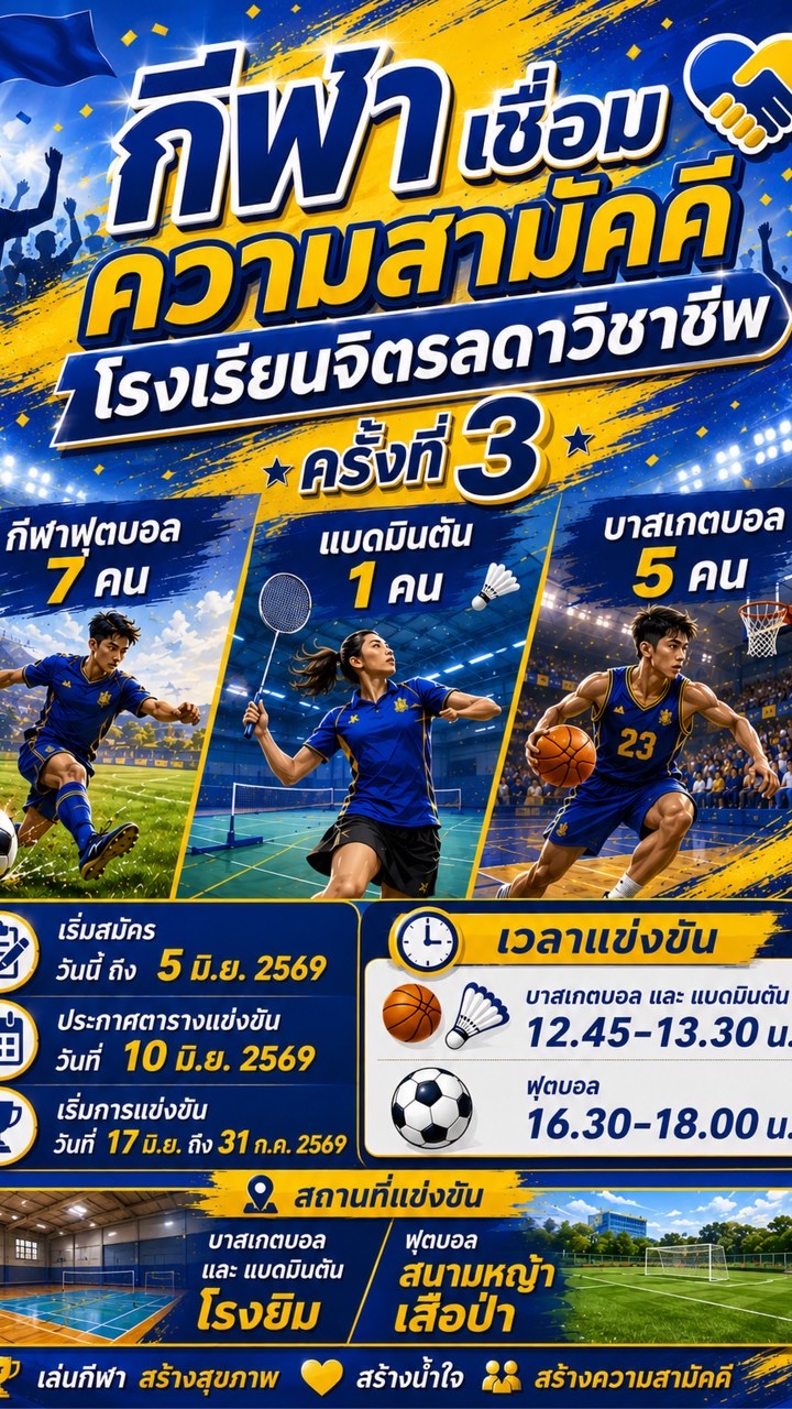 ครั้งที่3 กีฬาเชื่อมความสามัคคีปี69