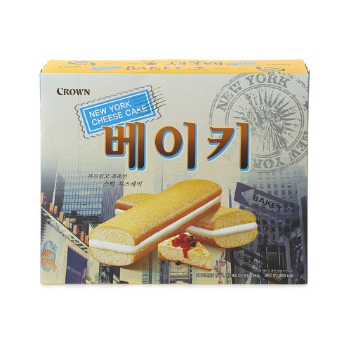 [韓國直送][CROWN] 紐約起司蛋糕條 170g