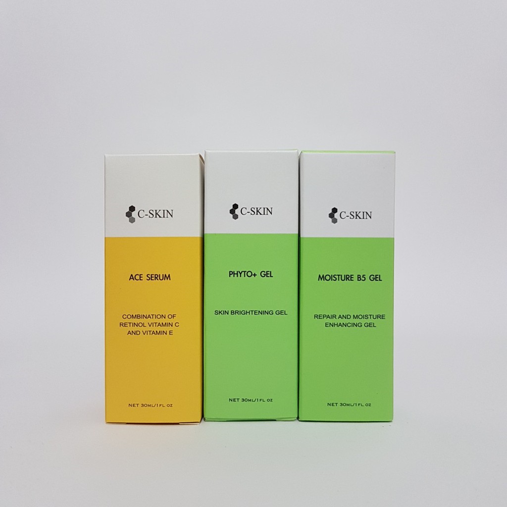 杜克ACE複方強效精華液30ml+亮白修護加強劑30ml+保濕B5凝膠30ml ☆特惠組合