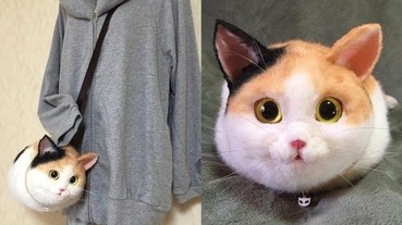 可愛還是可怕？ 日本貓奴流行起了帶「貓咪包」出門！