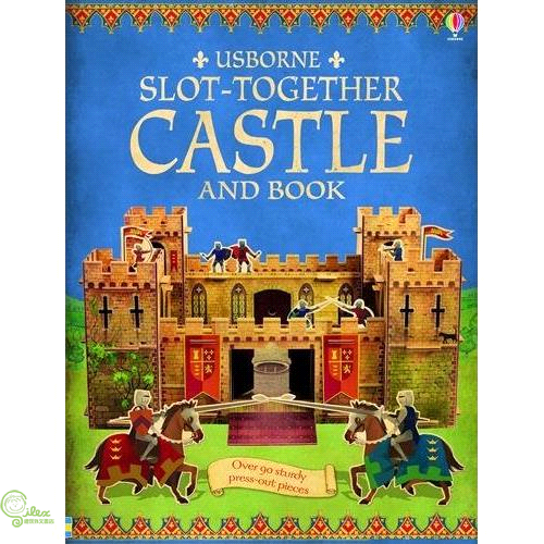 書名：Usborne Slot Together Castle Book (立體組裝書)系列：Slot-Together定價：1375元ISBN13：9781409583875出版社：Usborne 