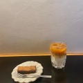 ほうじ茶ラテ - 実際訪問したユーザーが直接撮影して投稿した連尺通喫茶店一隆堂喫茶室の写真のメニュー情報