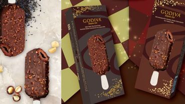 冰控注意！7-ELEVEN獨家販售兩款「Godiva黑巧流心雪糕」全台限量30萬支