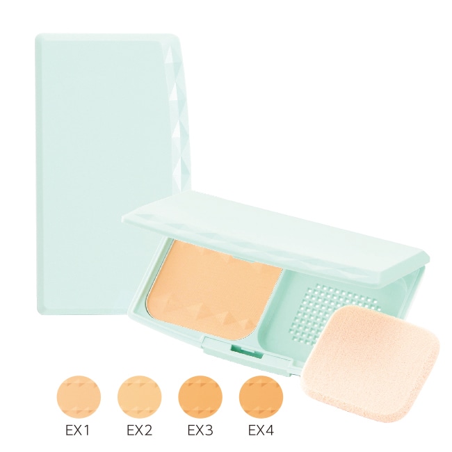 持久性 、保濕效果及柔滑度等均優於舊款。特別是保濕效果得到很高的贊賞。 直立式餅盒自2000年起已歷經了13個年頭，受訪者認為橫式餅盒更方便使用，為回應多數客戶的要求﹐於是，我們改成為橫式新粉盒！ 我