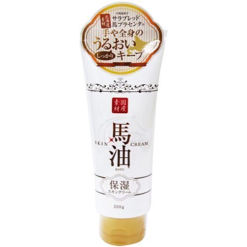 馬油的修復能力、保濕力都非常優秀，北海道國產素材全身保濕馬油乳液