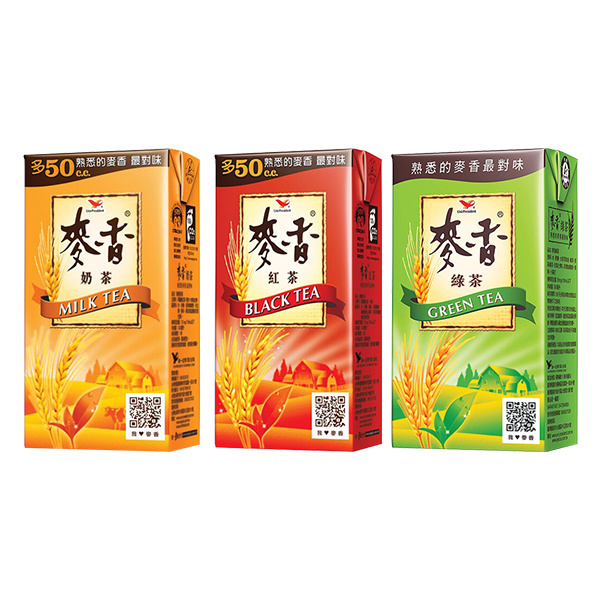 【台灣現貨直發】統一麥香系列 奶茶/紅茶/綠茶 300ml 熟悉的麥香最對味 (1組6入裝) 市價60元 愛心價49元!!