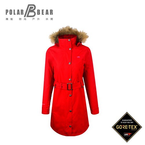 【POLAR BEAR】女GORE-TEX 2合1大衣-16J27