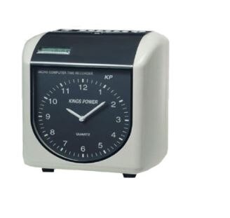 【歐菲斯辦公設備】KINGS POWER 六欄式 指針式微電腦雙色打卡鐘 KP-210A