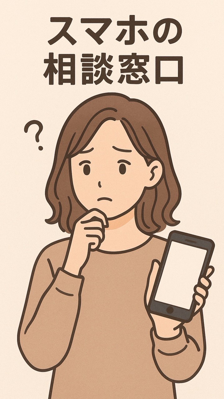 スマホお悩み相談室💁‍♀️   料金相談・アプリの使い方・機種変更や乗り換えの相談までなんでもどうぞ〜