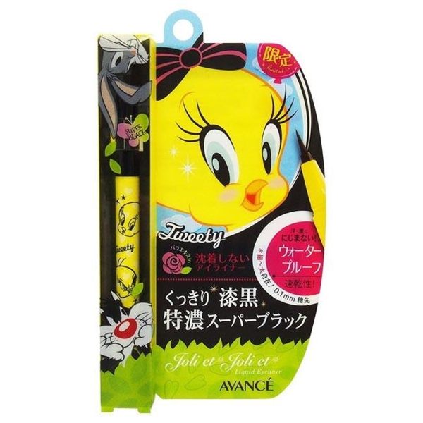 【ＫＰ】眼線液 AVANCE長效不暈染防水速乾眼線液 濃黑 (Tweety) 4531560301789