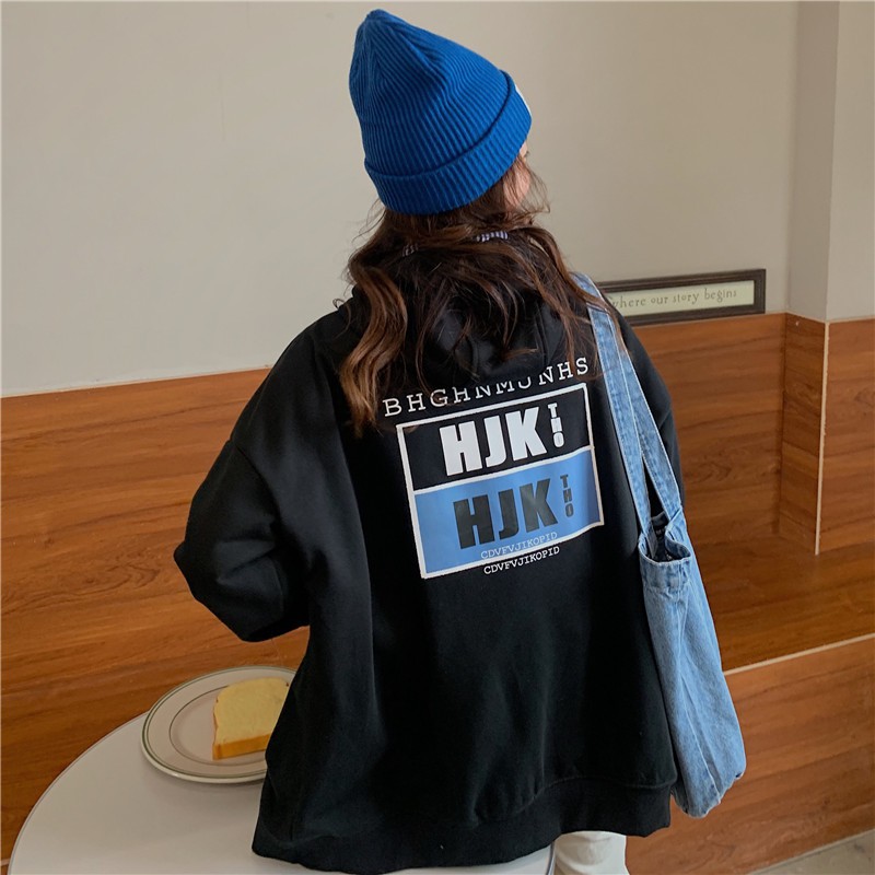 適用年齡：18-24周歲材質：棉圖案：字母領子：連帽風格：通勤通勤：韓版衣門襟：拉鏈面料材質：棉袖型：常規組合形式：單件成分含量：30%及以下內膽類型：棉內膽年份季節：2020年冬季袖長：長袖款式：開