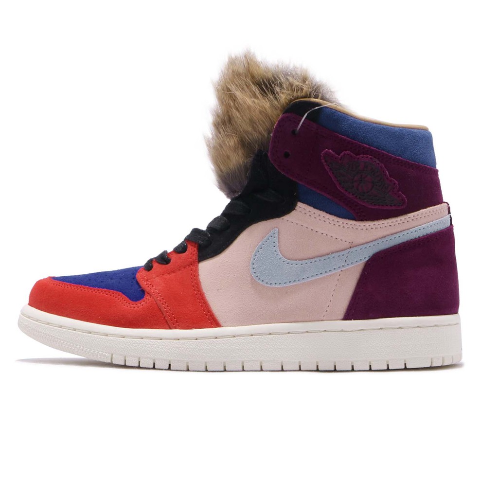 Nike Air Jordan 1 Retro High 紫 藍 麂皮 女鞋 運動鞋 BV2613-600 【ACS】