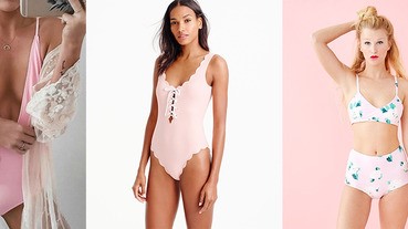 初戀的粉色系！「不顯黃的粉色比基尼」通通在這裡～