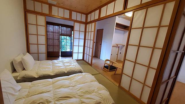 ▲舒適的和室讓然享受清幽雅致的度假時光。（圖／IG@jerry _lin1115)