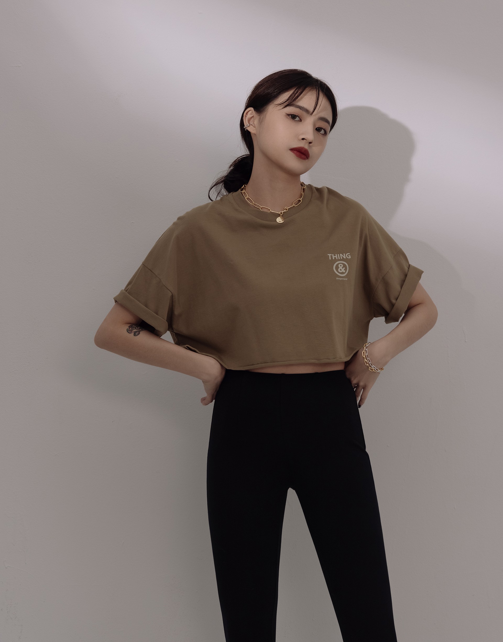 & IN THING LOGO短版TEE-PAZZO