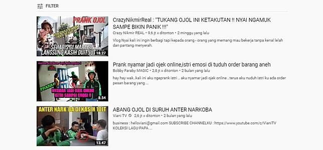 Prank Ojol Ramai Doc Semoga Tidak Ada Youtuber Seperti Itu Di Cianjur Cianjurtoday Com Line Today