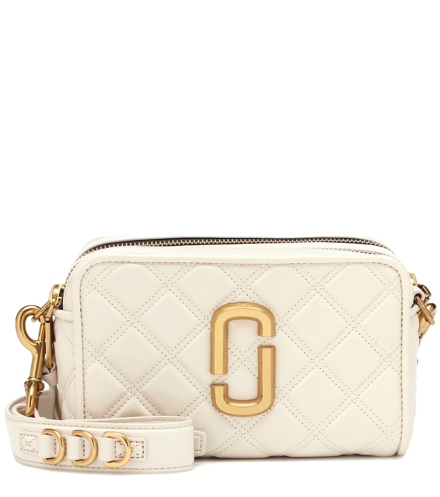 Marc Jacobs adds a luxe touch to the iconic Softshot bag by rendering it from artfully quilted leath