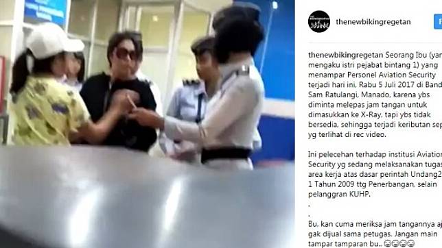 Insiden Wanita Ngaku Istri Pejabat Tampar Petugas Bandara Manado, Ini Kata Angkasa Pura 1 dan Menhub