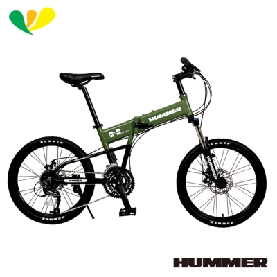 20 吋鋁合金前避震27速451折疊車機械碟煞+160mm 碟盤重量：14.55KG