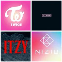 TWICE♡ITZY♡NiziU♡BLACKPINK