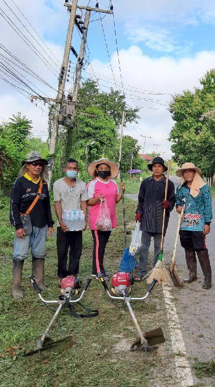 จัดการขยะบ้านโนนนารี