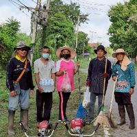 จัดการขยะบ้านโนนนารี