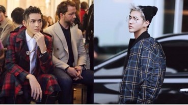 這個秋冬潮什麼？就看吳亦凡「翻轉英倫風」，經典氣質格紋也能變雅痞壞男