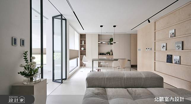 31坪木質調北歐日光宅 大面積留白 活動書牆陪你回歸慢生活步調 設計家 Line Today
