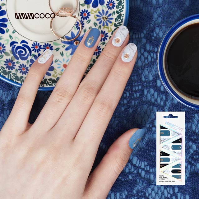 用貼的光療美甲美甲不需等待 持久 不掉色 想換就換安全 便利 無臭味