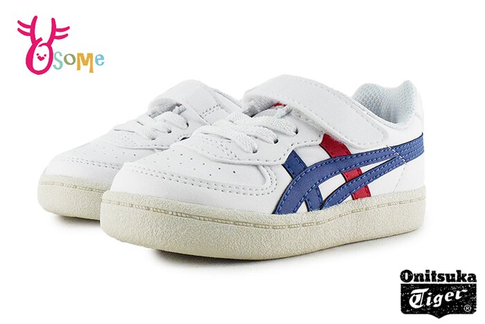 Asics Onitsuka Tiger GSM TS 小童 寶寶運動鞋 休閒鞋 A9142#白藍 奧森