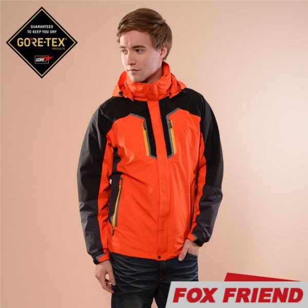 ●採2-Layer作法 ●活動帽可拆卸 ●雙配色設計展現青春活力型號:1125顏色:亮橘材質:外件GORE-TEX外套- 表布100%聚酯纖維、裡布100%尼龍內件羽絨外套-表布100%尼龍、裡布10