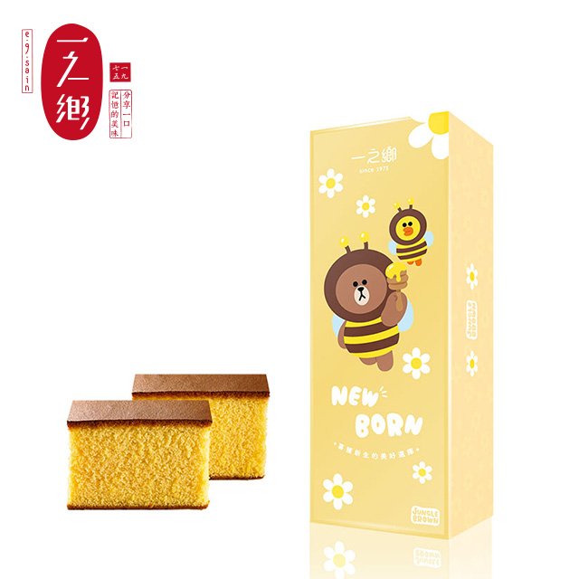 票選第一名蜂蜜蛋糕！四十多年經典美味歷久彌新 每日新鮮雞蛋產地直送，手工打發蛋白代替膨鬆劑！ 每年花期直赴產地，嚴選龍眼蜂蜜增添獨特甜蜜香氣。 ✤禮盒內容物：手工龍眼花蜜蜂蜜蛋糕 ✤內容物淨重：470