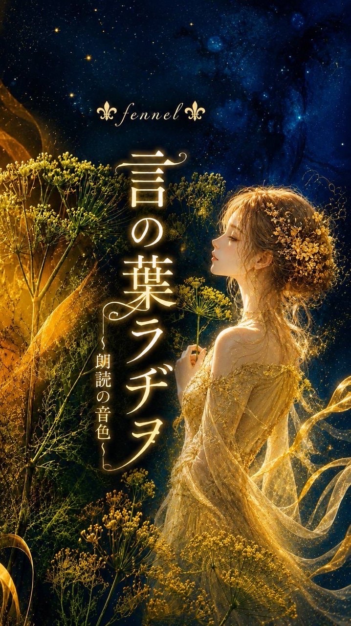 ⚜️fennel⚜️言の葉ラヂヲ ～朗読の音色～