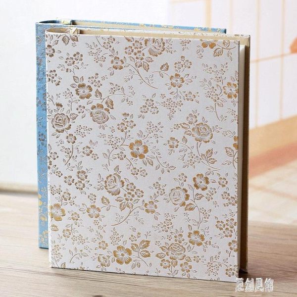 7寸相冊影集 插頁式復古紀念冊兒童相簿夾相片冊大容量280張5R照片本CY284【原創風館】