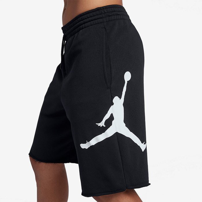 NIKE JORDAN Fleece Short 棉短褲 黑色 大飛人(布魯克林) 2018/7月 AQ3116-010