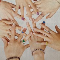 なにふぁむ集合❤ 🧡 💗 💜 💛 💙 💚